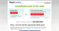 Desktop Screenshot of lincehost.com